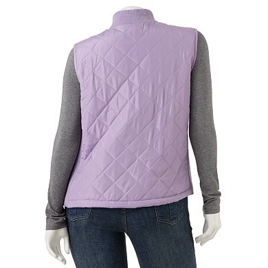 Plus Size Croft & Barrow® Quilted Vest