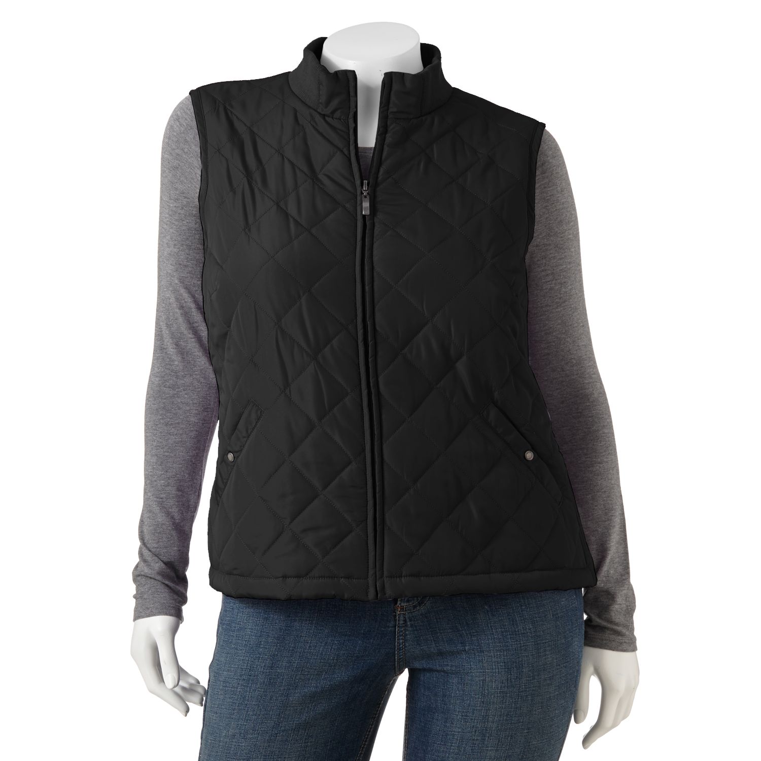 ladies plus size quilted jackets