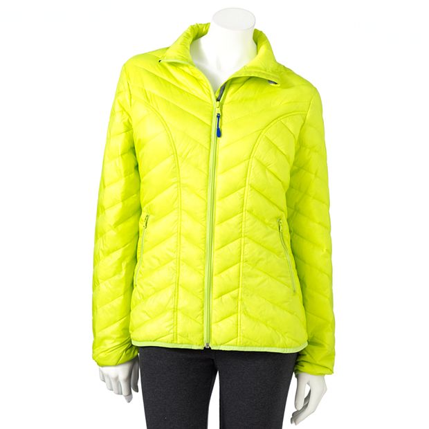 Women's tek gear on sale hooded puffer jacket