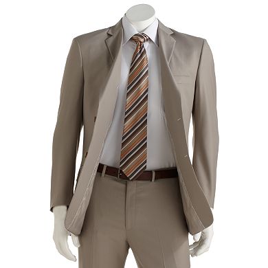 Apt. 9® Slim-Fit Solid Tan Suit Jacket