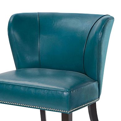 Madison Park Hilton Faux-Leather Accent Chair