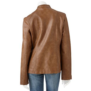 Apt. 9® Faux-Leather Jacket