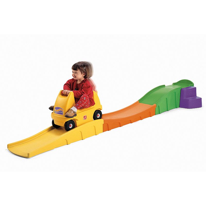 Step2 Up and Down Ride-On Roller Coaster, Multicolor
