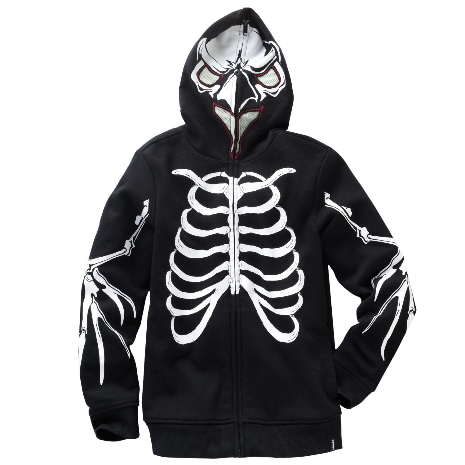 tony hawk skeleton hoodie