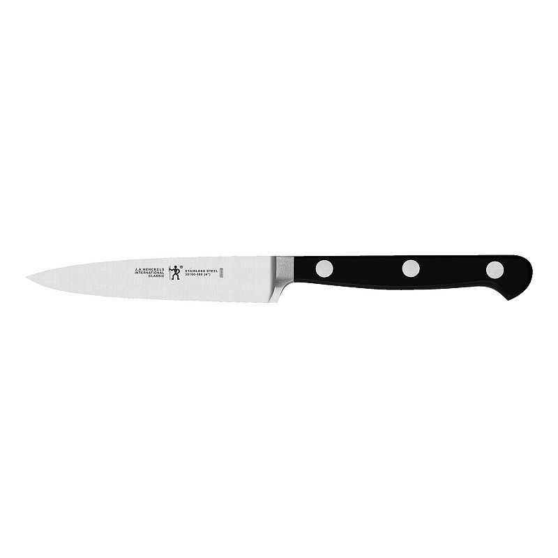 06612313 HENCKELS Classic 4-in. Paring Knife, Black, 4 sku 06612313