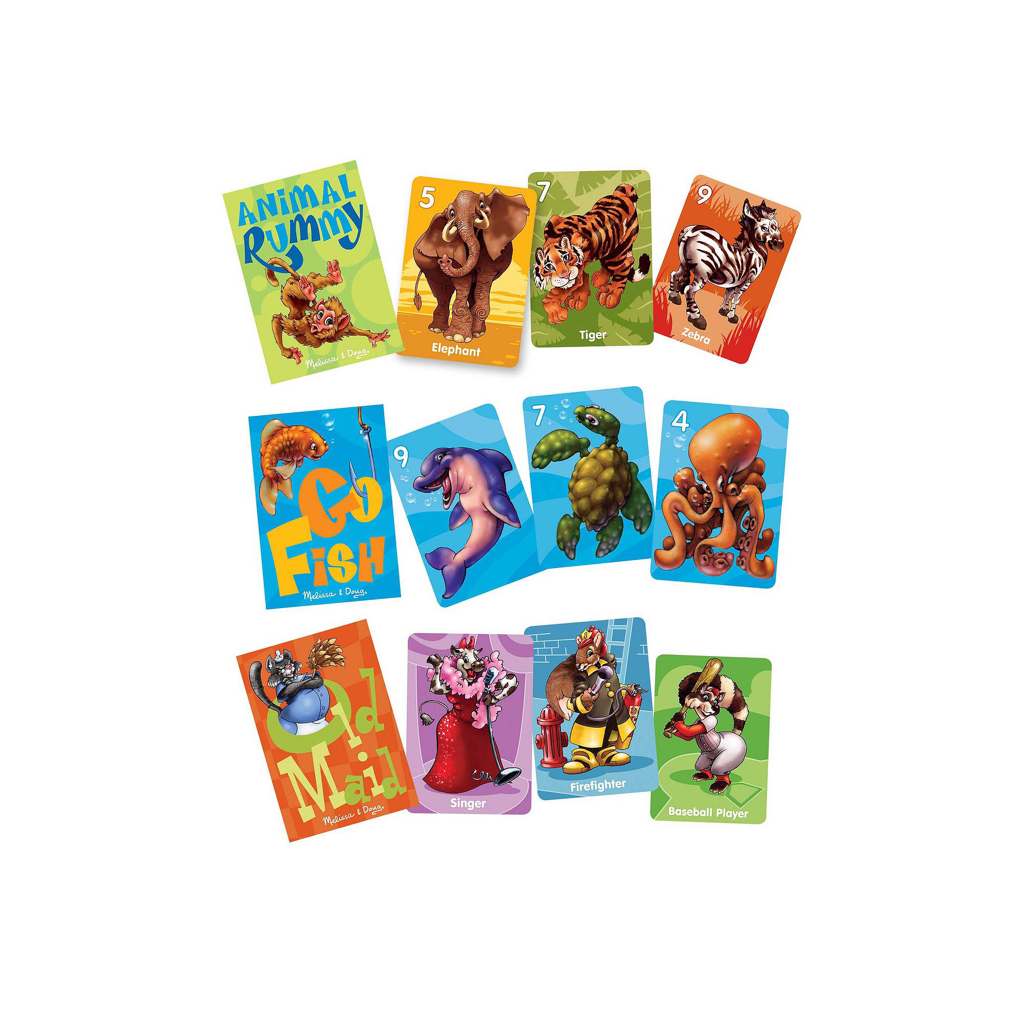 Melissa & Doug Classic Card Game Set, Multicolor