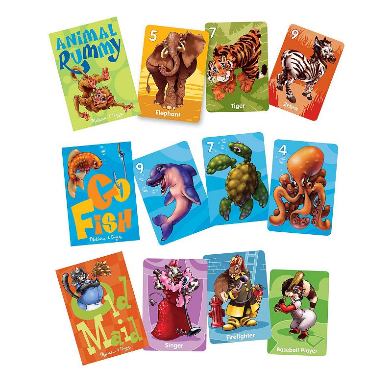 90691126 Melissa & Doug Classic Card Game Set, Multicolor sku 90691126