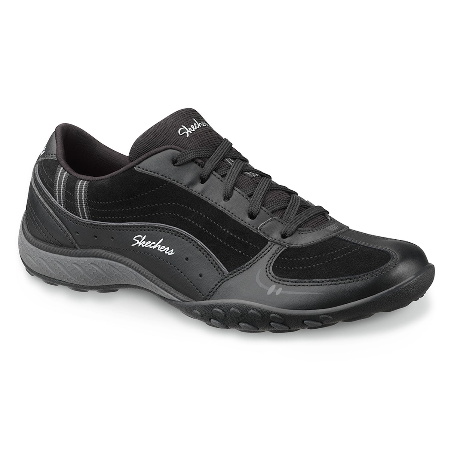 skechers breathe easy relaxed fit with memory foam trainer
