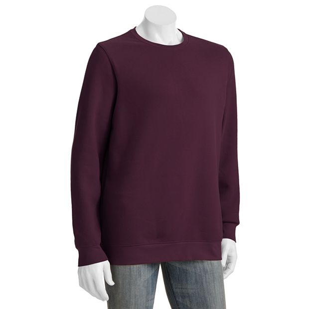 Croft Barrow Sueded Fleece Sweatshirt Men