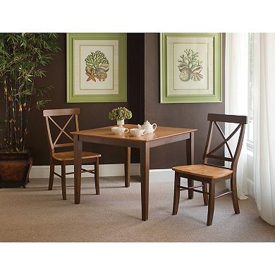 3-pc. Contemporary Table and Chair Set