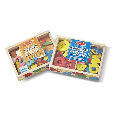 Melissa and Doug Magnetic Letters and Numbers Bundle