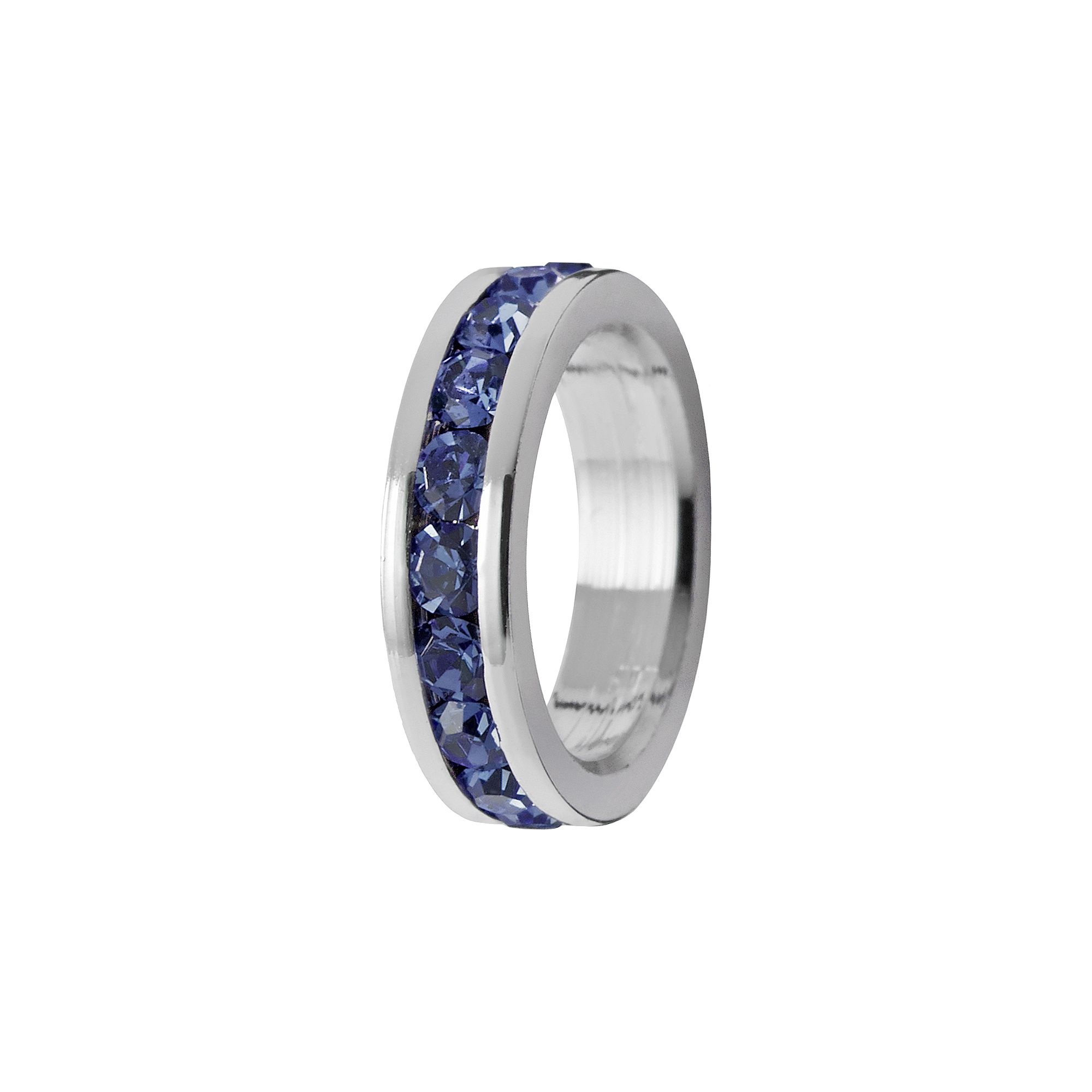 Traditions Jewelry Company Sterling Silver Crystal Birthstone Rondelle Char