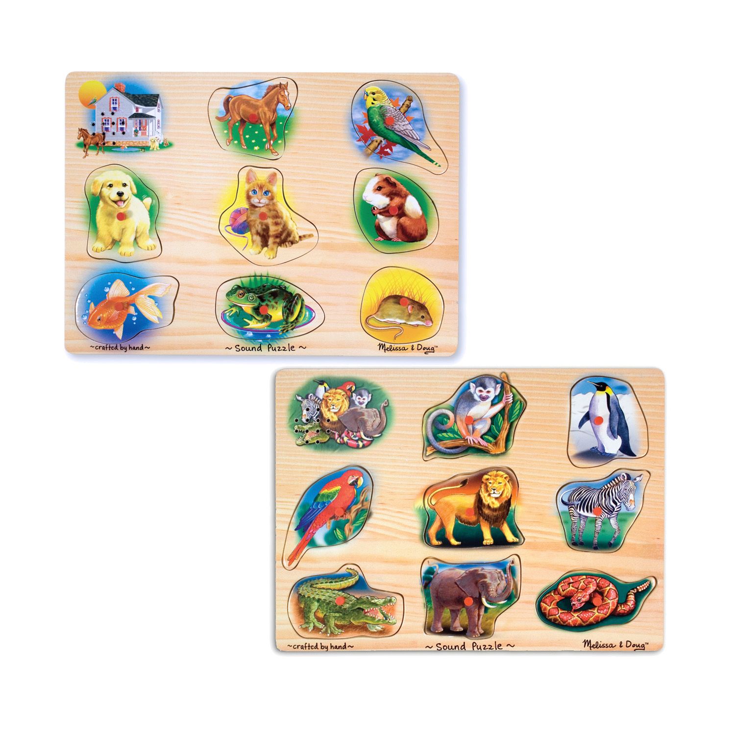 melissa and doug zoo sound puzzle