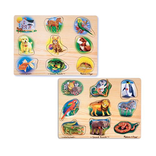 melissa and doug zoo animal puzzle