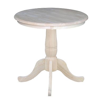 Round Pedestal Dining Table