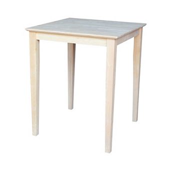 International Concepts Natural Shaker-Styled Table