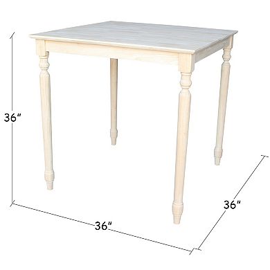 Old-World Finial-Styled Table