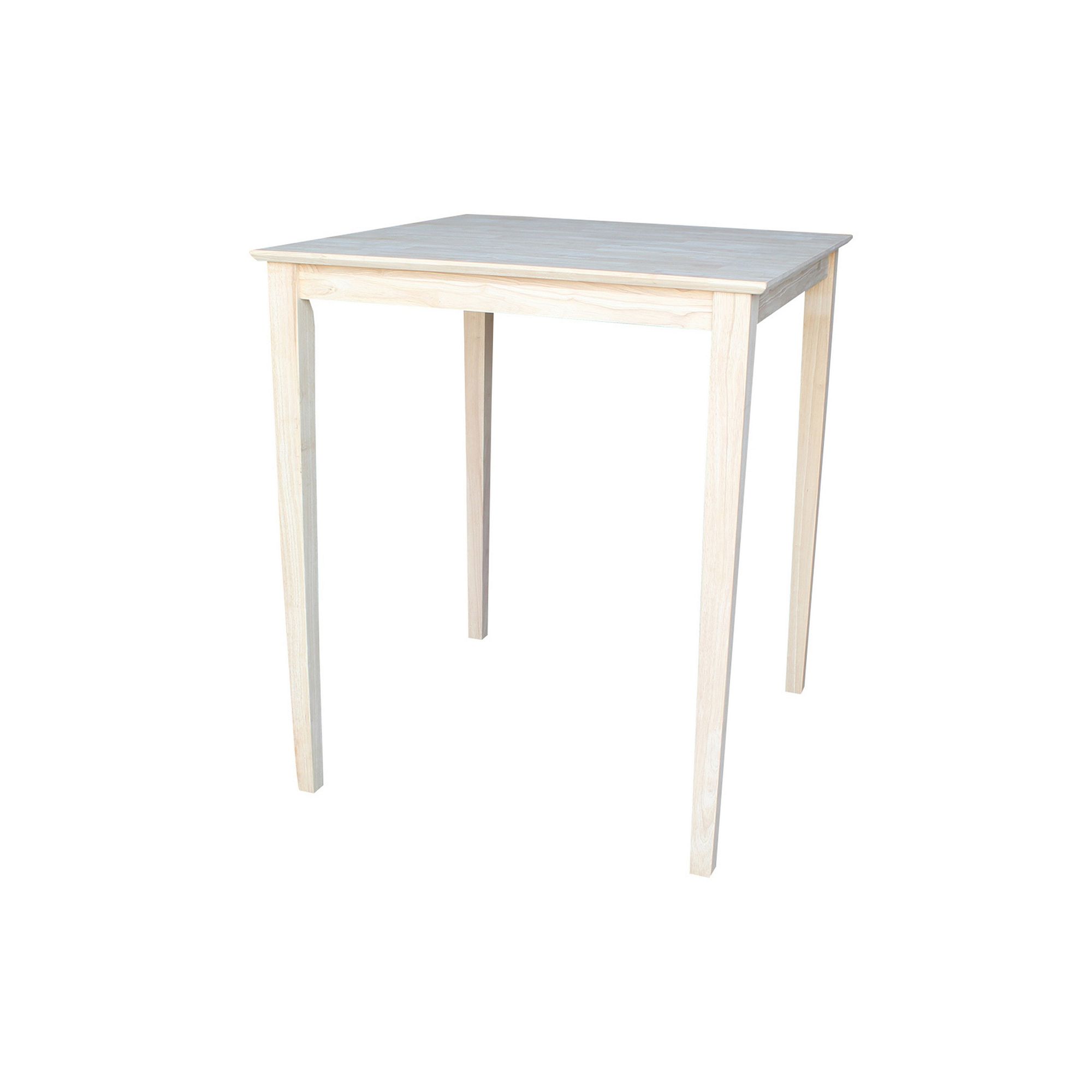 Classic Shaker-Styled Table, Unfinished