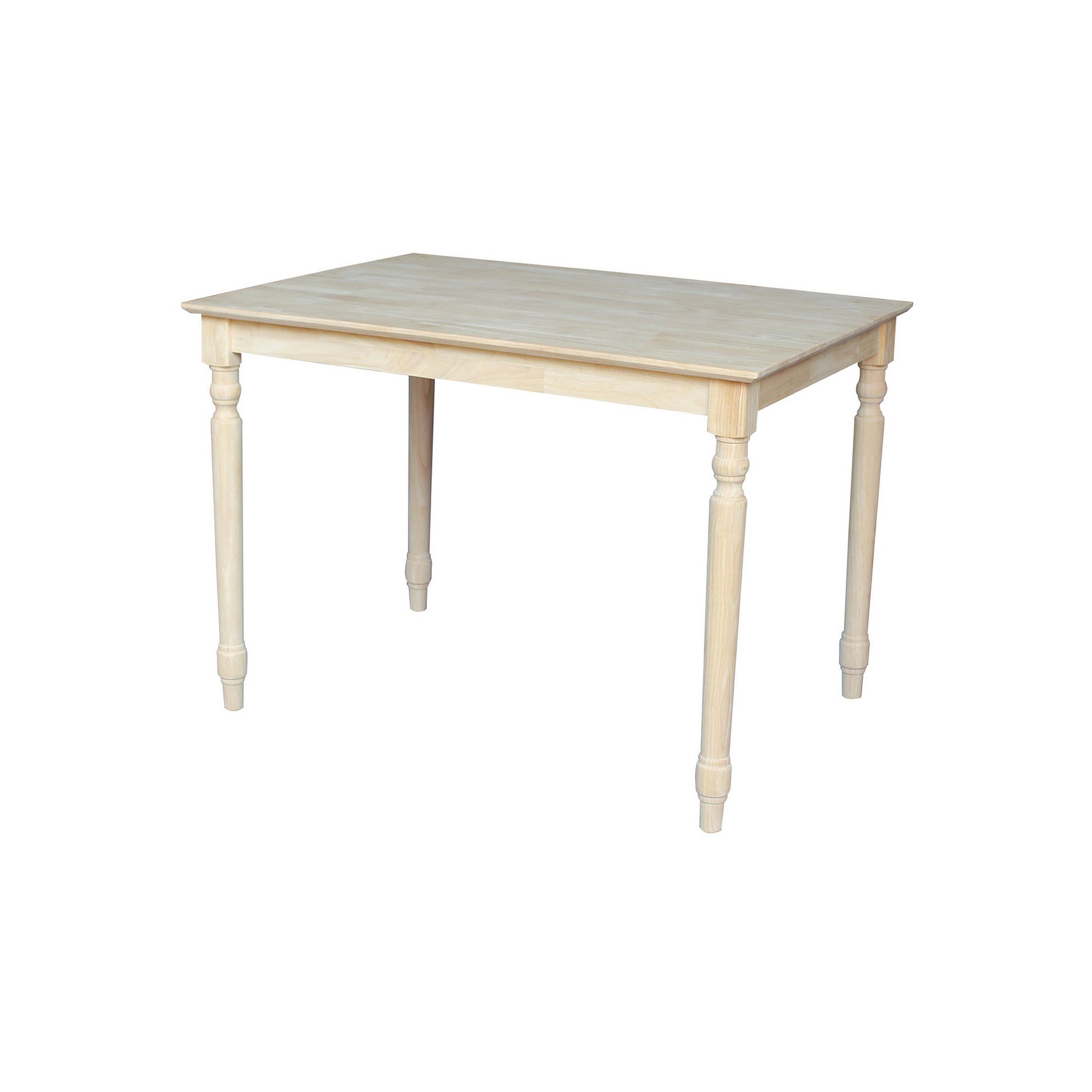 Classic Unfinished Carved Table