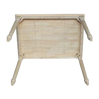 International Concepts Traditional Carved Table