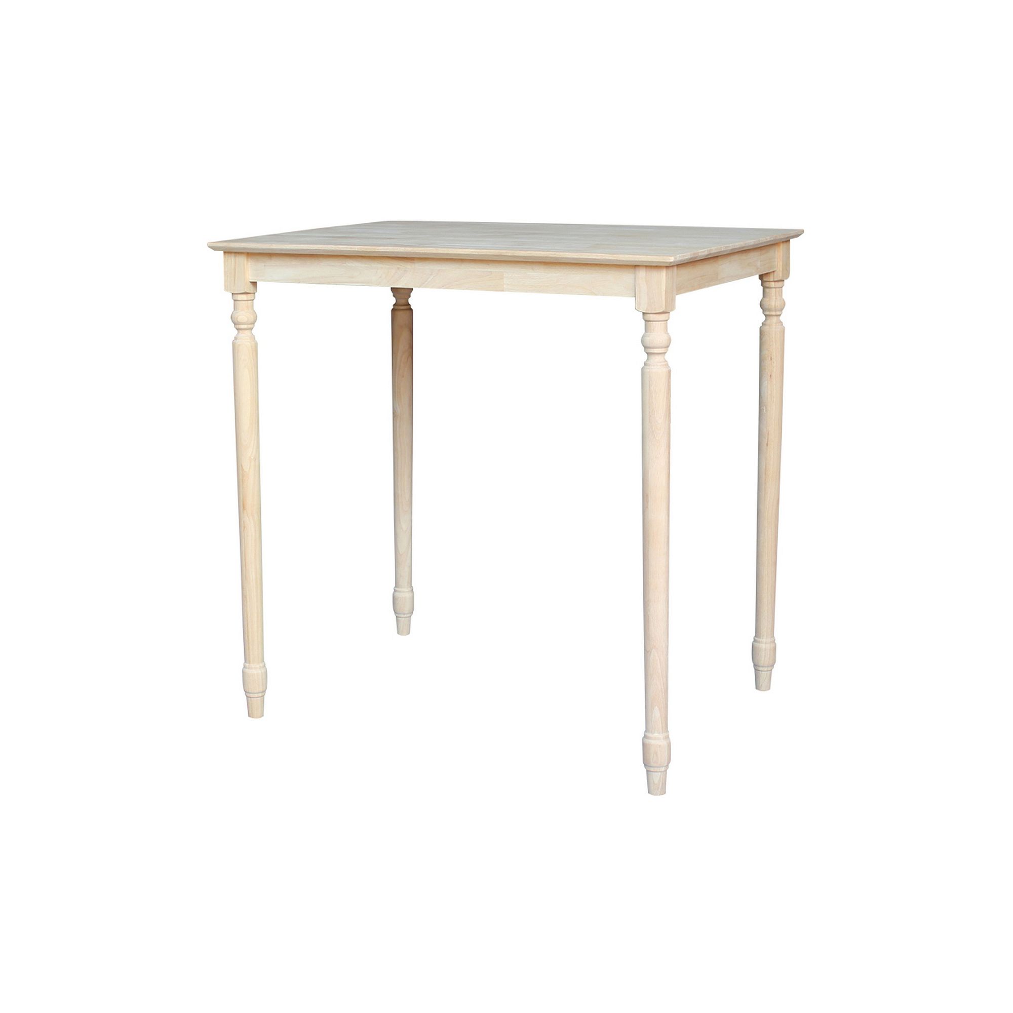 Unfinished Carved Table