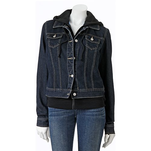 Download SO® Mock-Layer Denim Jacket - Juniors