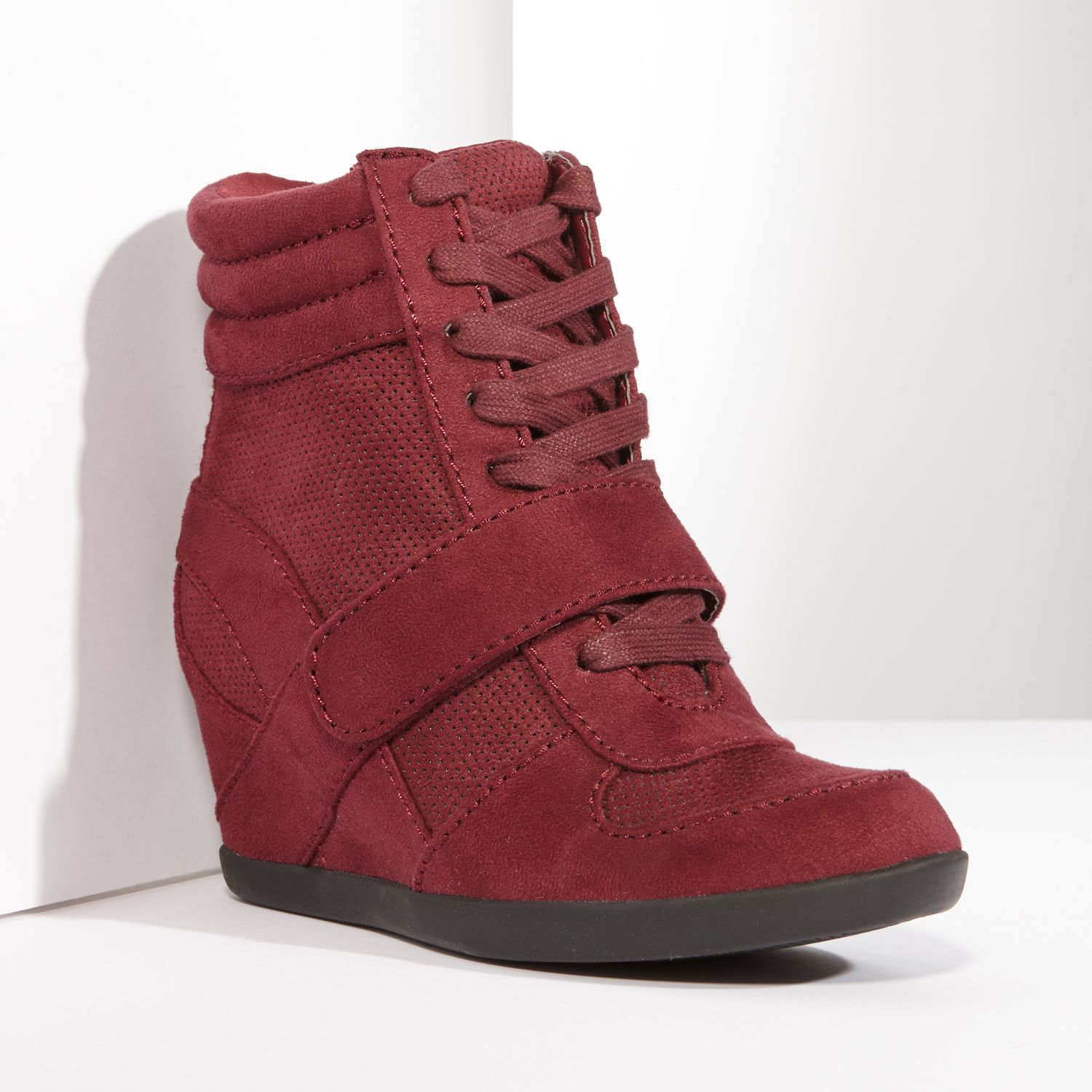 kohls wedge sneakers