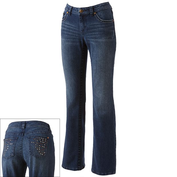 Kohls apt 9 bootcut 2024 jeans