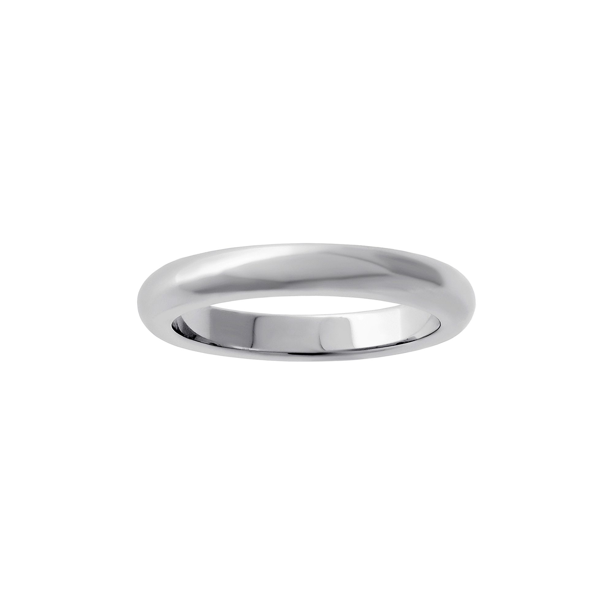 LYNX Stainless Steel Ring, Womens, Size: 5, Silver