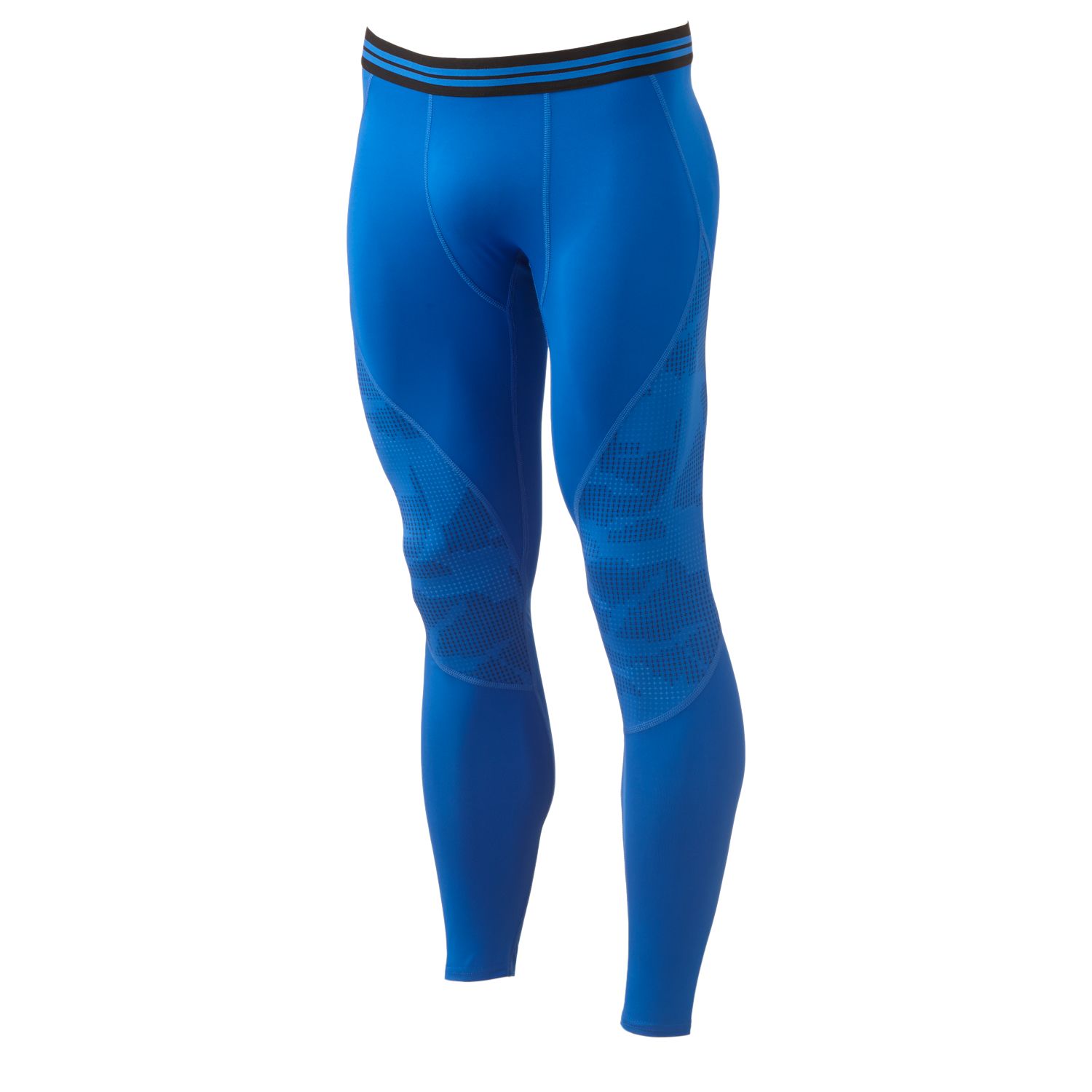 compression pants blue