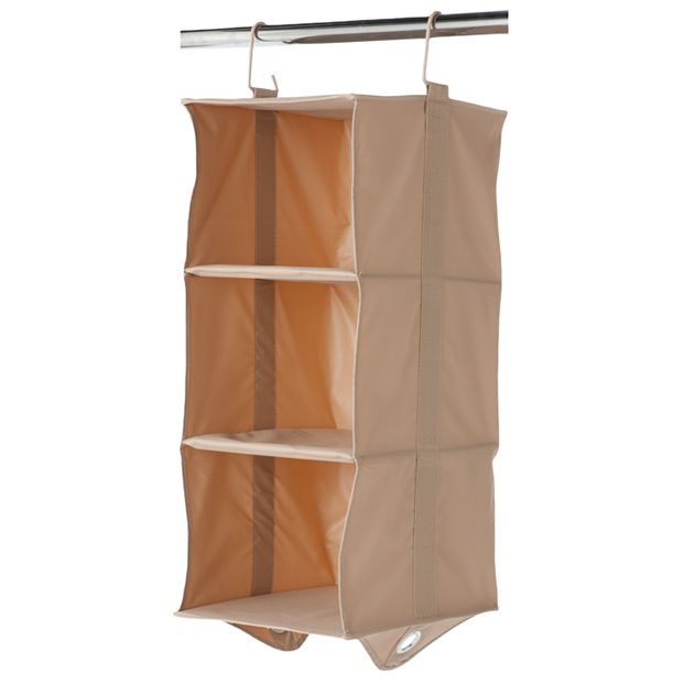 Set of 2  Hanging 6-Shelf Closet Organizer with Top Shelf – neatfreak