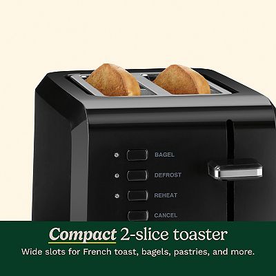 Cuisinart toaster black best sale