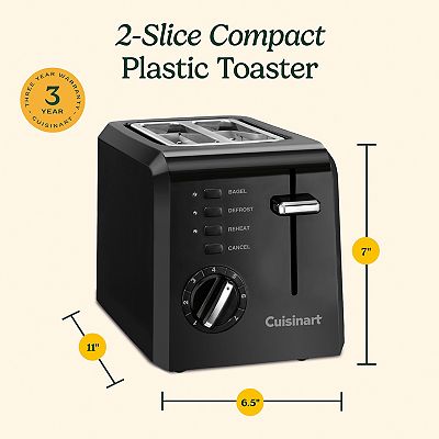 Cuisinart Compact 2 Slice Toaster