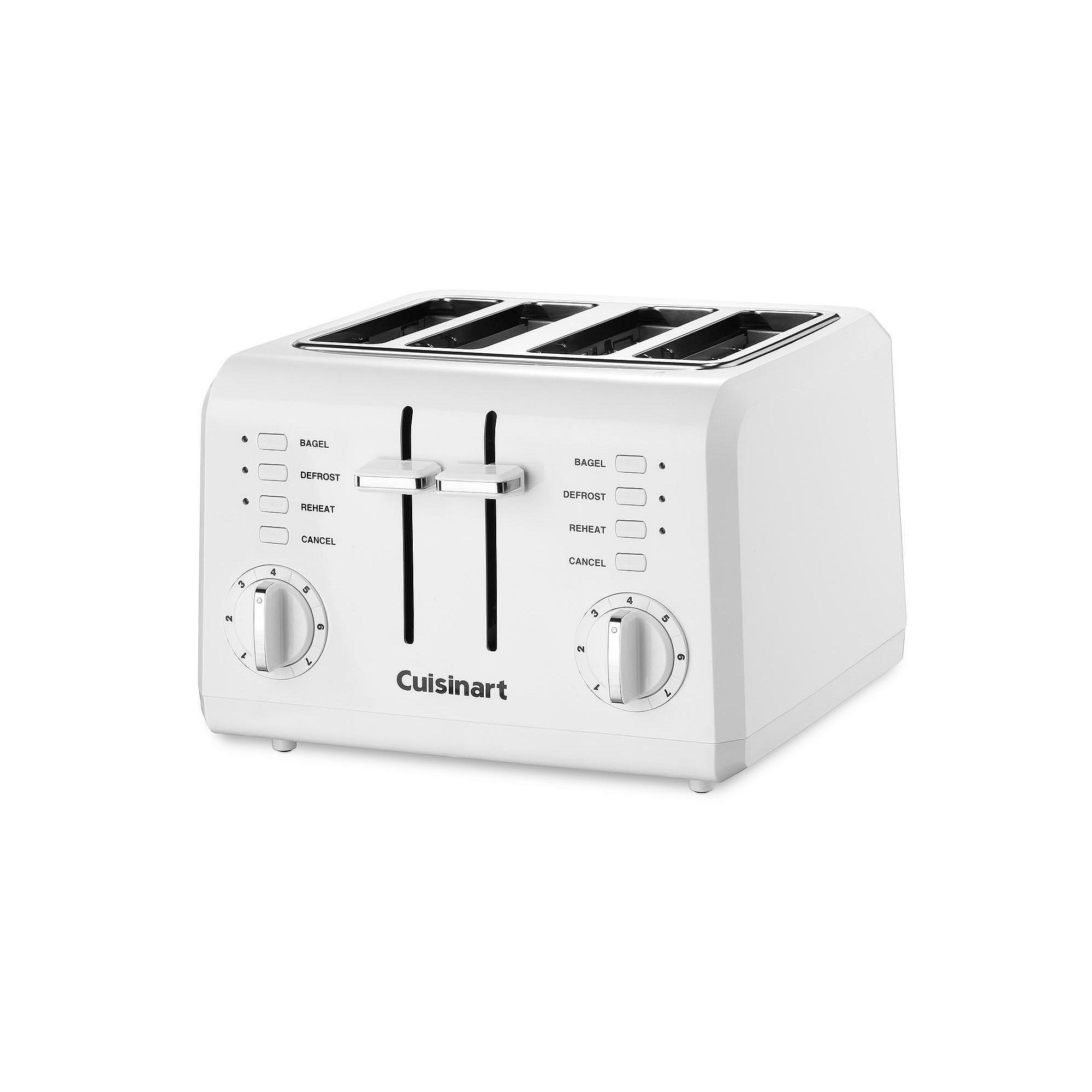 Cuisinart® Compact 4-Slice Toaster, White