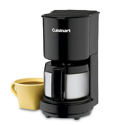 Cuisinart 4 Cup Stainless Steel Carafe Coffee Maker