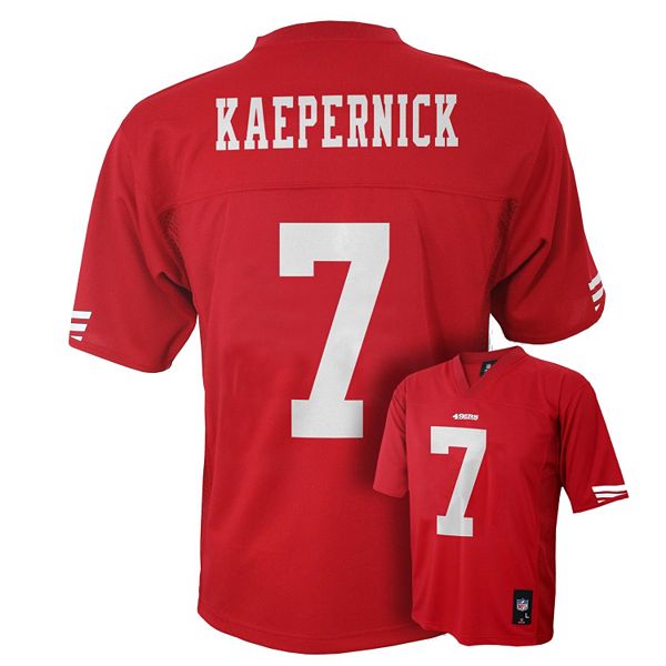 Boys 8-20 San Francisco 49ers Colin Kaepernick NFL Jersey