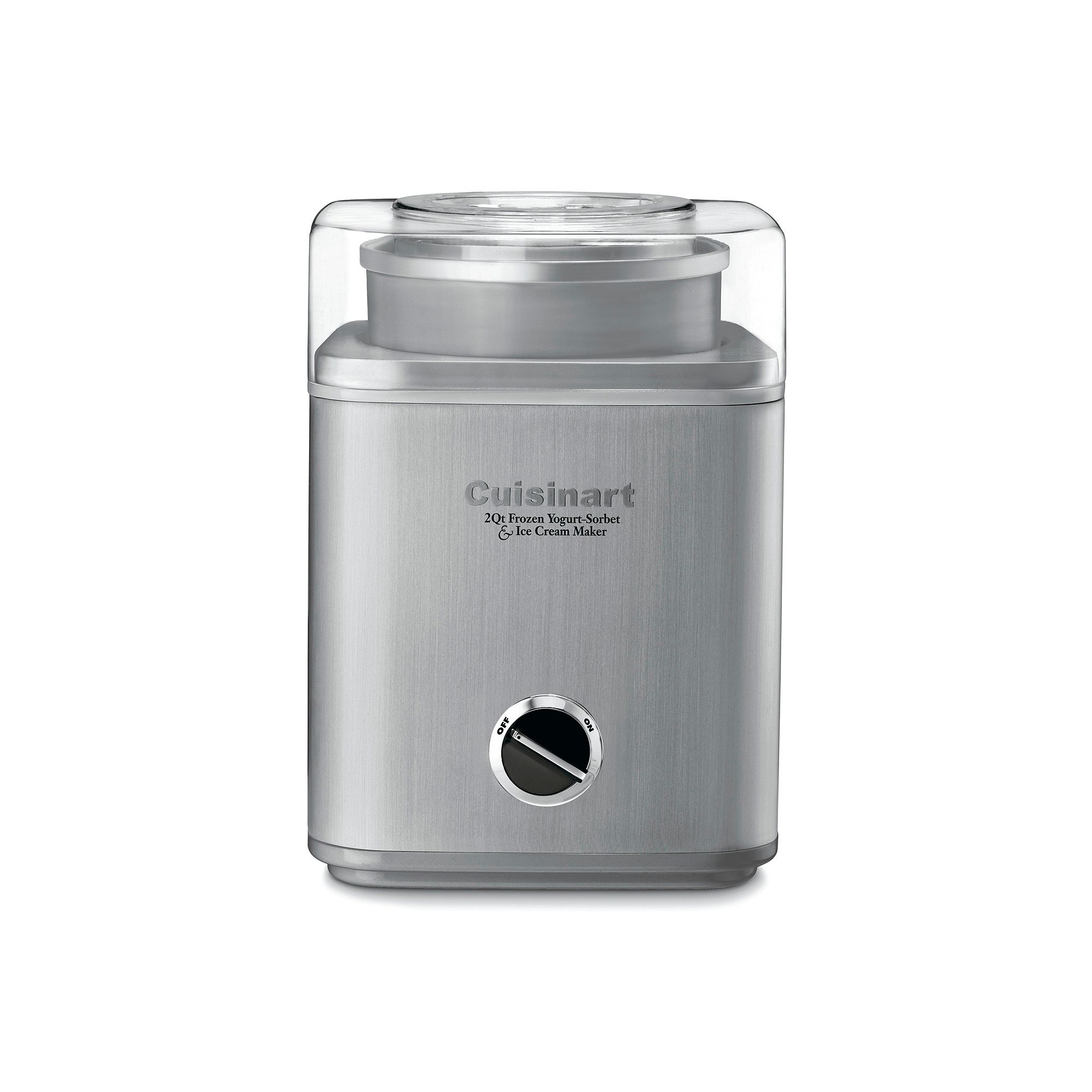 Cuisinart® Pure Indulgence Ice Cream Maker, Stainles Silver