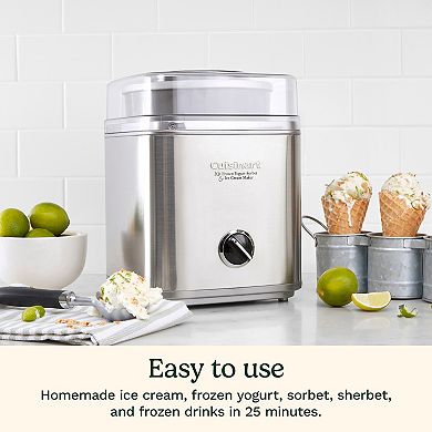 Cuisinart Pure Indulgence Ice Cream Maker