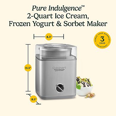 Cuisinart Pure Indulgence Ice Cream Maker