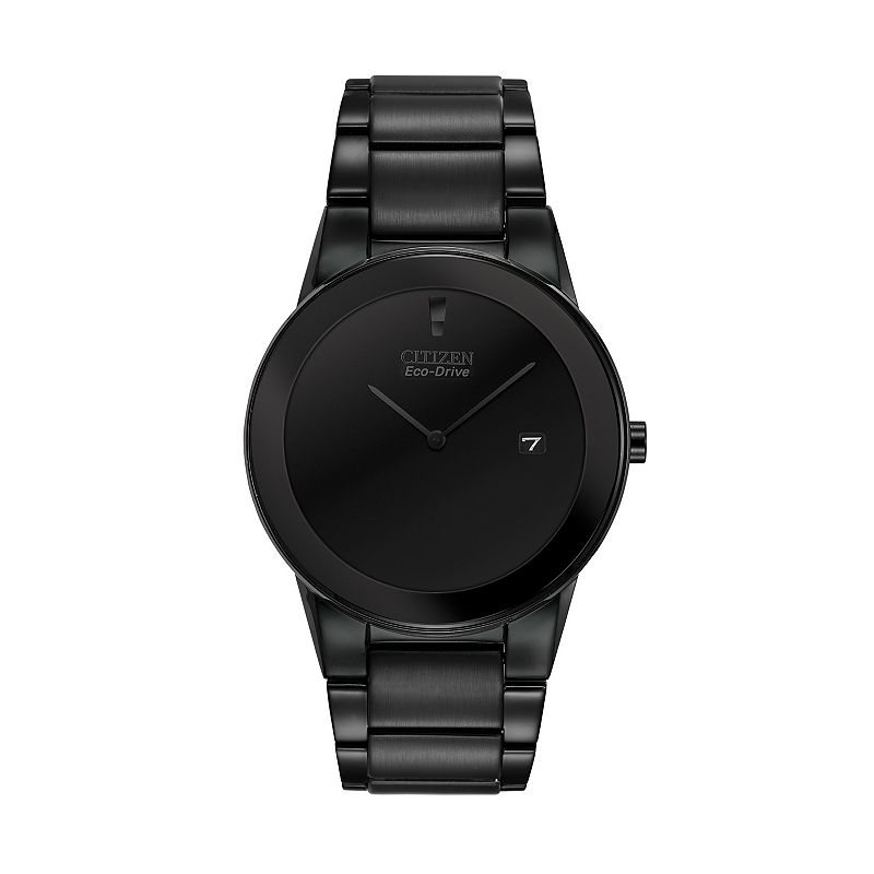 Citizen Eco-Drive Men's Axiom Stainless Steel Watch - AU1065-58E, Size: Large, Black