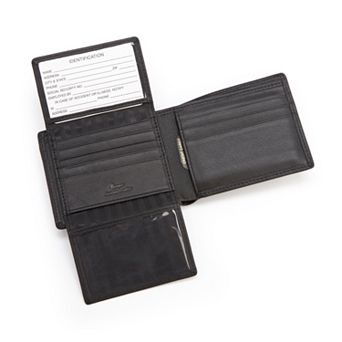 Royce Leather RFID-Blocking Euro Wallet