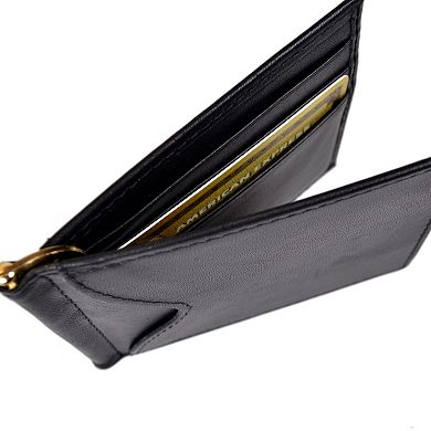 Royce Leather RFID-Blocking Men's Bifold Wallet