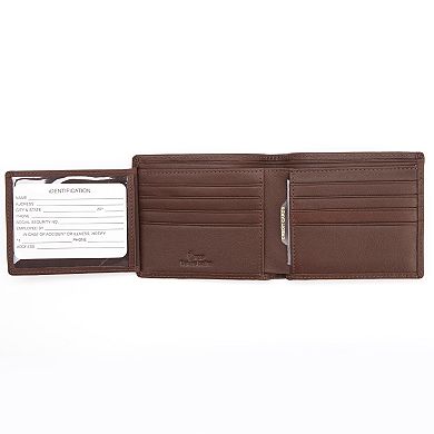 Royce Leather RFID-Blocking Men's Bifold Wallet