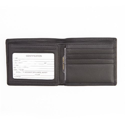 Royce Leather RFIDBlocking Men's Bifold Wallet