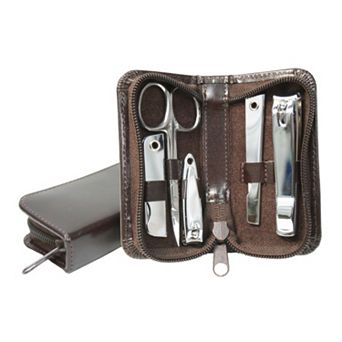 Royce Leather Aristo 6 pc Mini Manicure Set