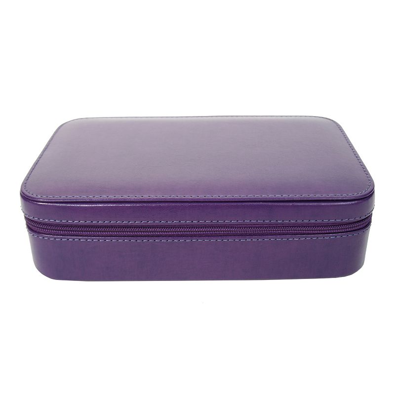 94137945 Royce Leather Aristo Jewelry Case, Womens, Purple sku 94137945
