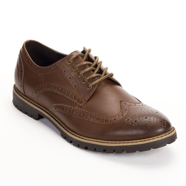 Kohls wingtip sale shoes