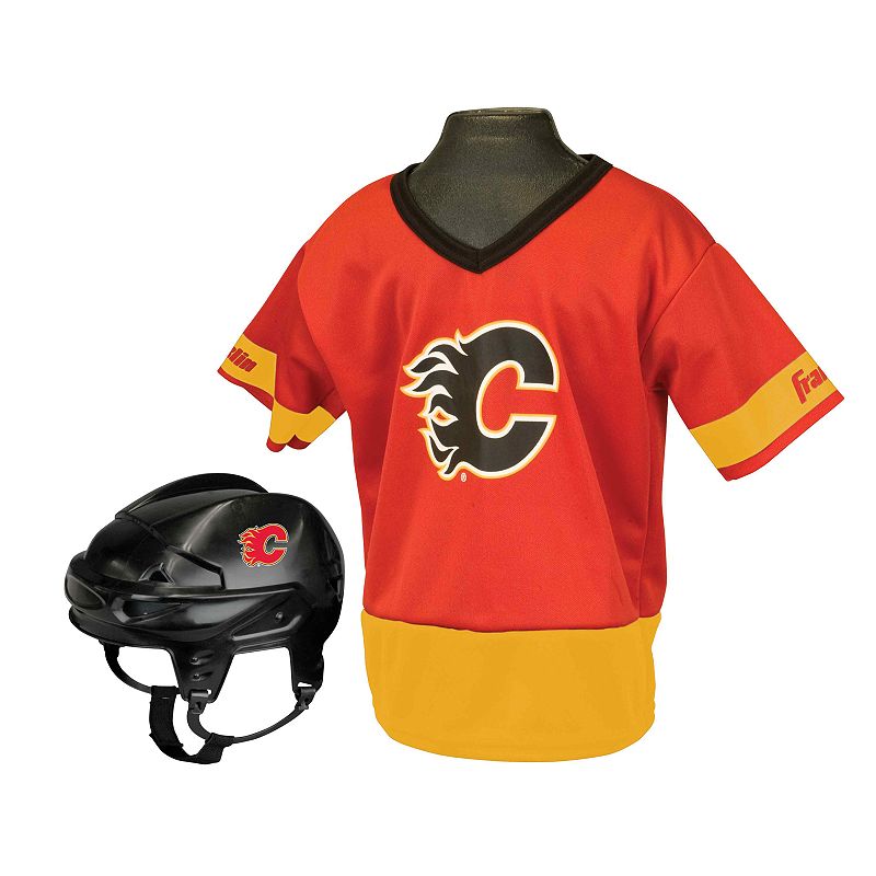 Franklin NHL Calgary Flames Uniform Set - Kids, Multicolor
