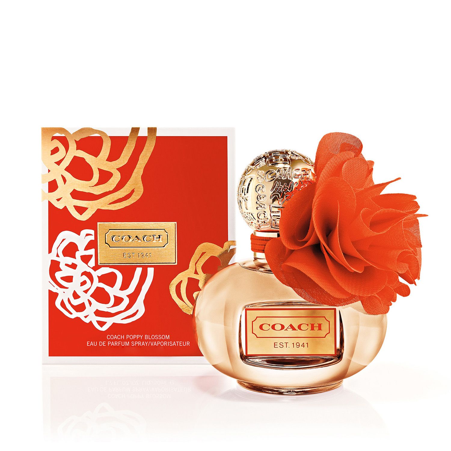 coach perfume with orange flower