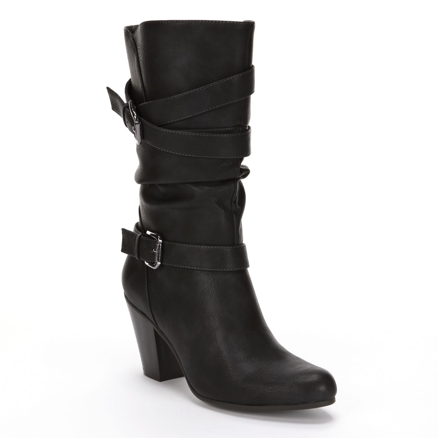 kohls slouch boots